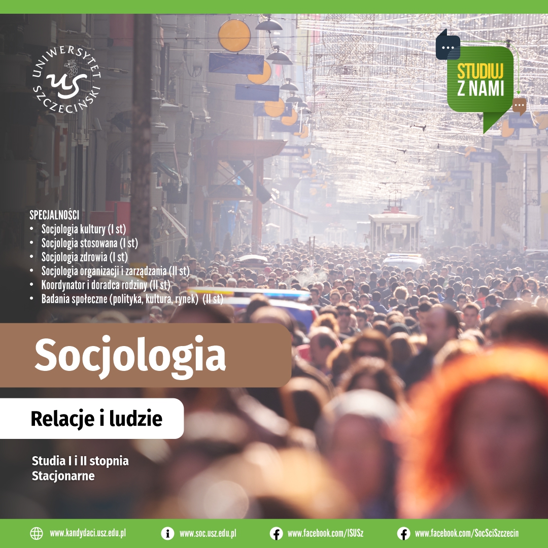 Socjologia II stopnia. Zapraszamy!