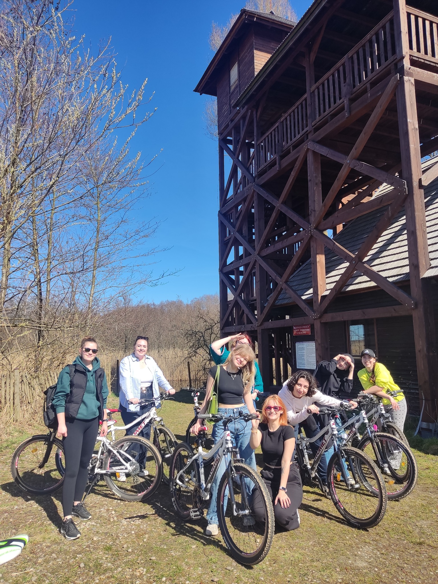 Studenci Social Sciences w terenie – edukacja obywatelska na rowerze