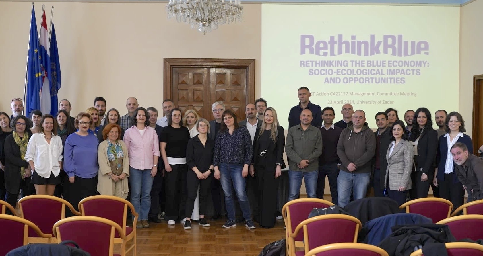 Delegacja z IS US na konferencji RethinkBlue w Zadarze